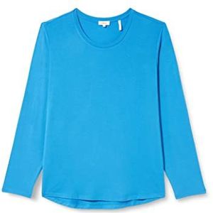 s.Oliver T-shirt en viscose stretch pour femme, bleu, 48
