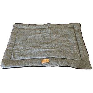 Ellie-Bo Tweed-mat voor hondenkooi en kooi, 106,7 cm, grijs