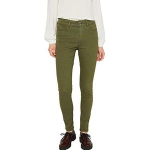 ESPRIT 129ee1b058 Skinny jeans voor dames, Groen (Kaki Green 350)