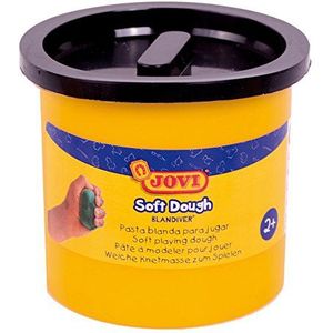 Jovi Soft Dough Blandiver weckpotten, 110 g, zwart, 5 stuks
