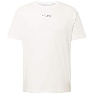 Pepe Jeans T-shirt Raevon pour homme, blanc, XL