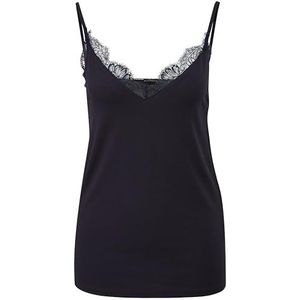 Haut en satin avec détails en dentelle, 5976, 38
