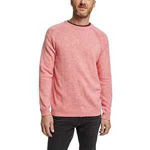 ESPRIT Pullover van 100% biologisch katoen, 644/Coral Rood 5