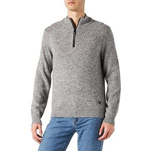 camel active 4095376K51 Sweater, Gris Pierre, XXXL Homme