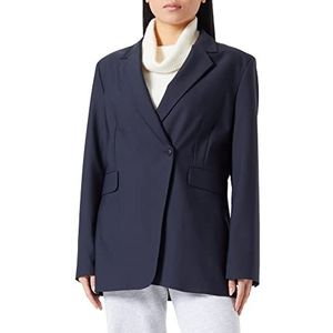 s.Oliver BLACK LABEL blazer dames, blauw, 46, Blauw