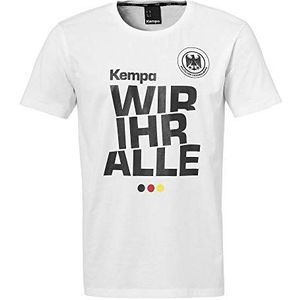 Kempa t-shirt dames, Wit