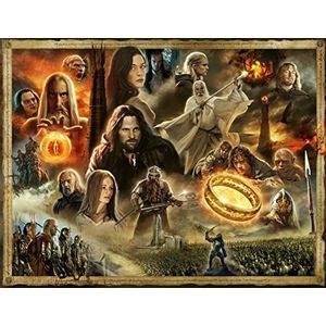 The Lord of The Rings: The Two Towers Puzzel (2000 stukjes) - Europa's Mooiste Plaatsen