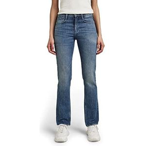 G-STAR RAW Noxer High Waist Jeans voor dames, Santorini C911-C767 Verwassen Blauw