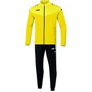 Jako Heren trainingspak polyester Champ 2.0, marine/donkerblauw/hemelsblauw, XXL, M9120, Citroen/Citro Light