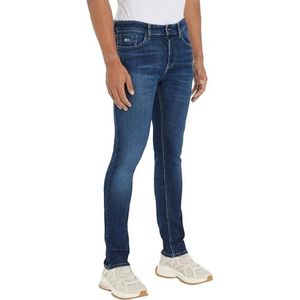 Tommy Jeans Scanton Slim Ch1251 Dm0dm19298 Slim Heren, Dark Denim