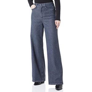s.Oliver BLACK LABEL Jeans 7/8-snit: Milly Wide Leg dames, grijs, 44W / 32L, grijs.