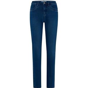 BRAX Carola Style Carola Damesjeans met vijf zakken van zacht thermisch denim, Kleur: used blauw