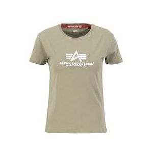 ALPHA INDUSTRIES New Basic T Wmn Damesjas, Olijf