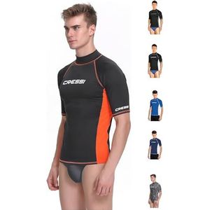 Cressi Rash Guard Rash Guard hoge overall van speciale zeer elastische stof, lange en korte mouwen, uv-bescherming (UPF) 50+ heren