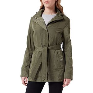 Geox W Annya Dames Jas Military Olive 48, Militair leven