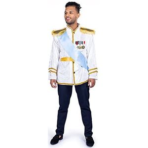 Dress Up America Royal Prince Jacket voor volwassenen, Eén maat, zoals de presentatie, Eén maat, zoals de presentatie