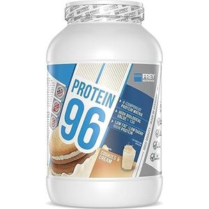 FREY Nutrition Spiersteun voor sporters, proteïne 96 koekjes en room, 2300 g