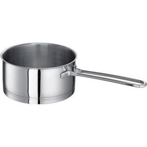 Schulte-Ufer Wega steelpan, roestvrij staal, 16 cm, zilverkleurig