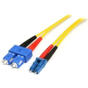 StarTech.com Single Mode Duplex patchkabel 1m LC - SC (SMFIBLCSC1)