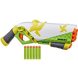 Nerf Roblox Ninja Legends: Shadow Sensei Dart-Blaster, code voor een exclusief virtueel artikel, 6 Nerf Elite darts