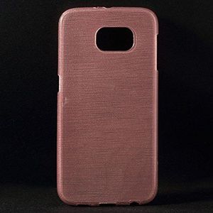 LD Case A000055 Backcover voor Samsung Galaxy S6 G920 (geborsteld) Lichtroze