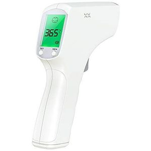 3-in-1 digitale thermometer met koortsalarm, contactloze infrarood thermometer voor baby's en volwassenen met vloeibare kristalweergave, direct nauwkeurig aflezen