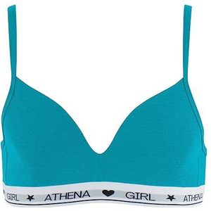 Girl by Athena Ultra zacht katoen Q948 meisjesbeha, Lagoon Blauw