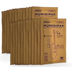 D'Addario Accessoires - Lot d'humidificateurs pour guitare - Humidificateurs acoustiques - Système d'humidification bidirectionnelle - 24 paquets de maintenance de rechange