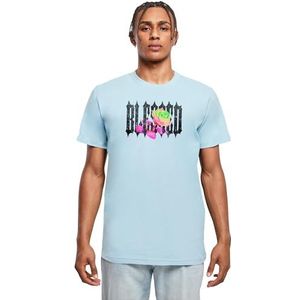 Mister Tee Blessed Rose Tee, oceaanblauw