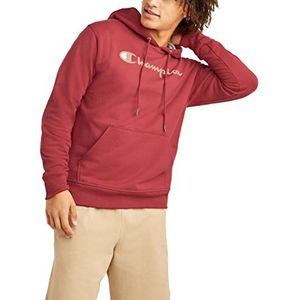 Champion Powerblend sweatshirt met capuchon voor dames, redwood red-y07718