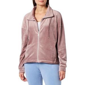 Triumph Cozy Comfort Velour Zip Jacket Pyjamatop voor dames (1 stuk), Sweet Chestnut