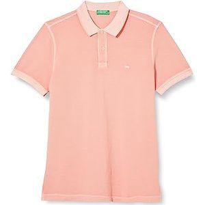 United Colors of Benetton Polo M/M 3089u300z Poloshirt voor heren (1 stuk), Pastel roze 86p