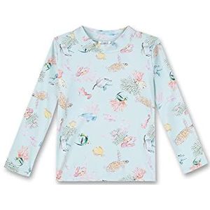 Sanetta Meisjes Rash-Guard T-Shirt Soft Blue, 80, zacht blauw