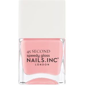Nails Inc - KNIGHTSBRIDGE NIGHTS OUT Quick Drying Nagellak - Zacht roze - Sneldrogend in 45 seconden - Nagelversterking met hexanaal, calcium, magnesium - Cruelty Free - Manicure