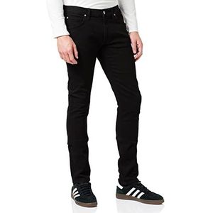 Lee Slim Tapered Fit Jeans LUKE Clean Black