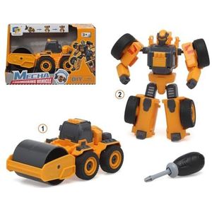 BigBuy Fun Transformers geel