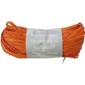 Clairefontaine - 196058C – Raphia-bol oranje – set met meerdere Raphia-garens lengte 1,50 m per draad – 50 g – creatieve vrije tijd – geschenkverpakking – meerdere doe-het-zelf