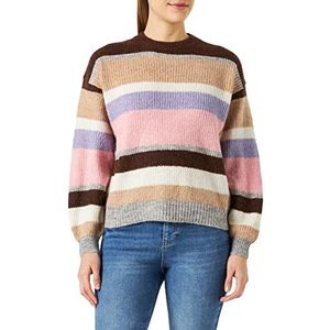 ICHI Sweater dames, 200685/Natural Multi Color, S, 200685/Natural Multi Color