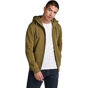 G-STAR RAW Premium Core HDD Zip SW Ls Cardigan heren, groen (C235-C620)