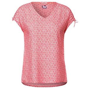 Cecil Zomerblouse voor dames, Sunset Coral, XXL, Sunset Coral