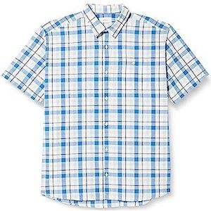 s.Oliver Oversized overhemd met korte mouwen, blauw, 4XL, Blauw