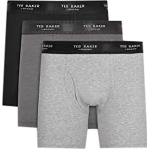 Ted Baker Boxershorts voor heren, grijs/grijs gemêleerd/zwart