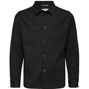 SELECTED HOMME MARKET Slhslim Hybrid BLZ M Noos Blazer heren zwembroek, zwart.