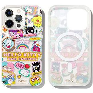 Sonix x Sanrio beschermhoes voor iPhone 13 Pro, compatibel met MagSafe, getest op vallen van 3 m, stickers Hello Kitty en vrienden