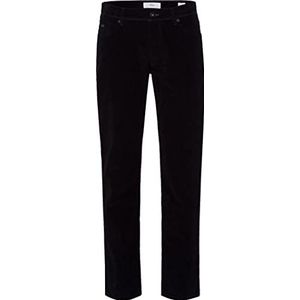 BRAX Cadiz Evolution Tt Modern Five Pocket Corduroy broek voor heren, zwart.