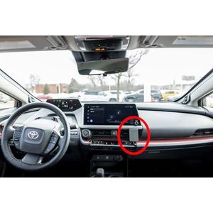 Brodit ProClip 855969 Voertuighouder, gemaakt in Zweden, centrale bevestiging, voor voertuigen met links besturing, compatibel met apparaathouder