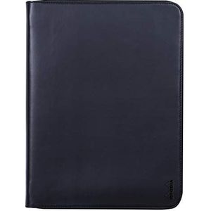 RHODIA 168116C – spreker Rhodiarama zwart – voor notitieblokken en notitieboeken A4 of A4 | gesloten afmetingen 25,5 x 34 cm – tas voor tablet – hoogwaardig kunstleer