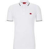 HUGO Deresino232 Poloshirt voor heren, Open White120.