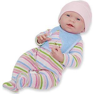 JC TOYS - Newborn babypop, roze (18060)