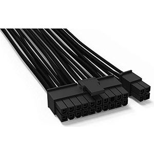 BE QUIET! CB-6620 24-pins ATX-kabel voor modulaire netwerkonderdelen - zwart